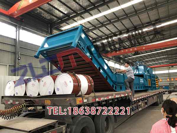 上海半自動(dòng)廢紙打包機(jī)工作