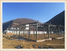 甘肅宕昌鋼構(gòu)廠房